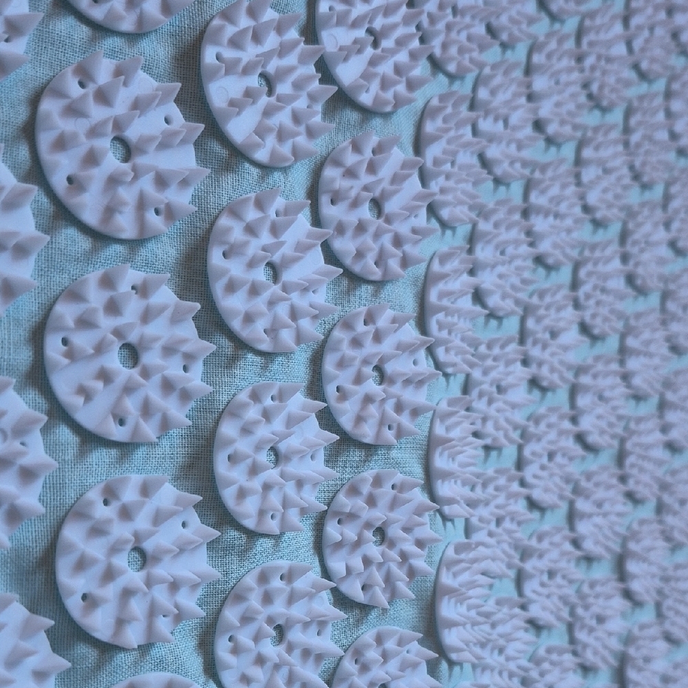 Caring Mill Acupressure Mat in Soft Blue with Carrying/Storage Bag - Picture 6 of 8